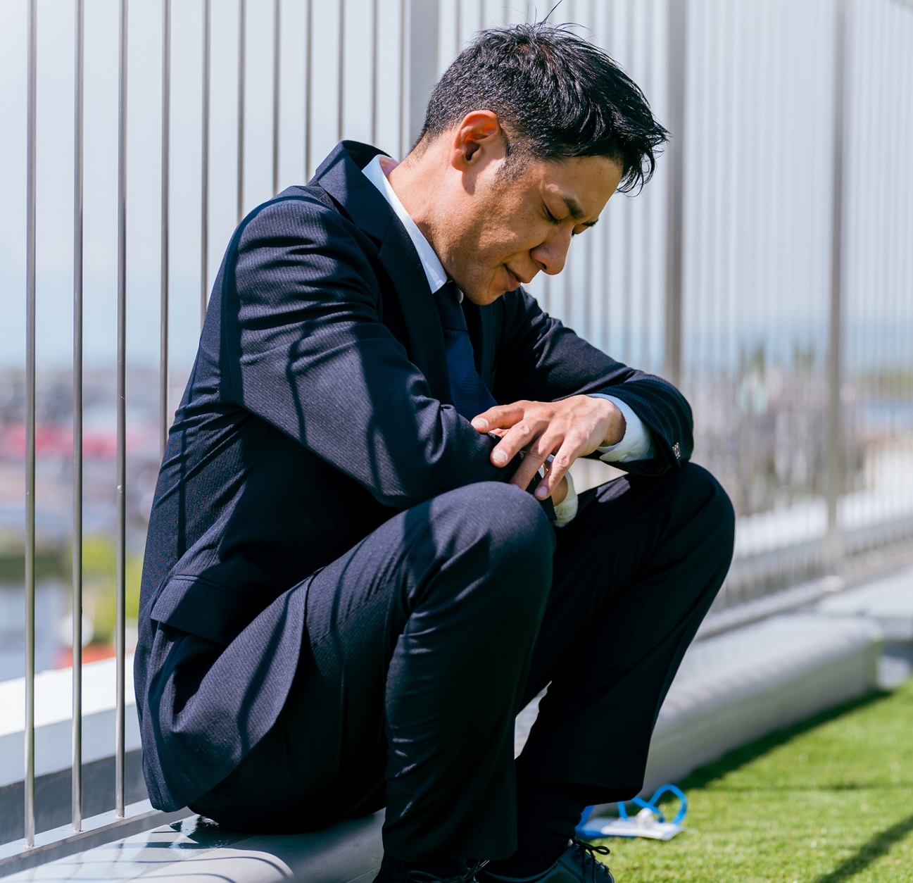 落ち込む50代の会社員